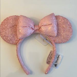 PINK Sequins Minnie Ears